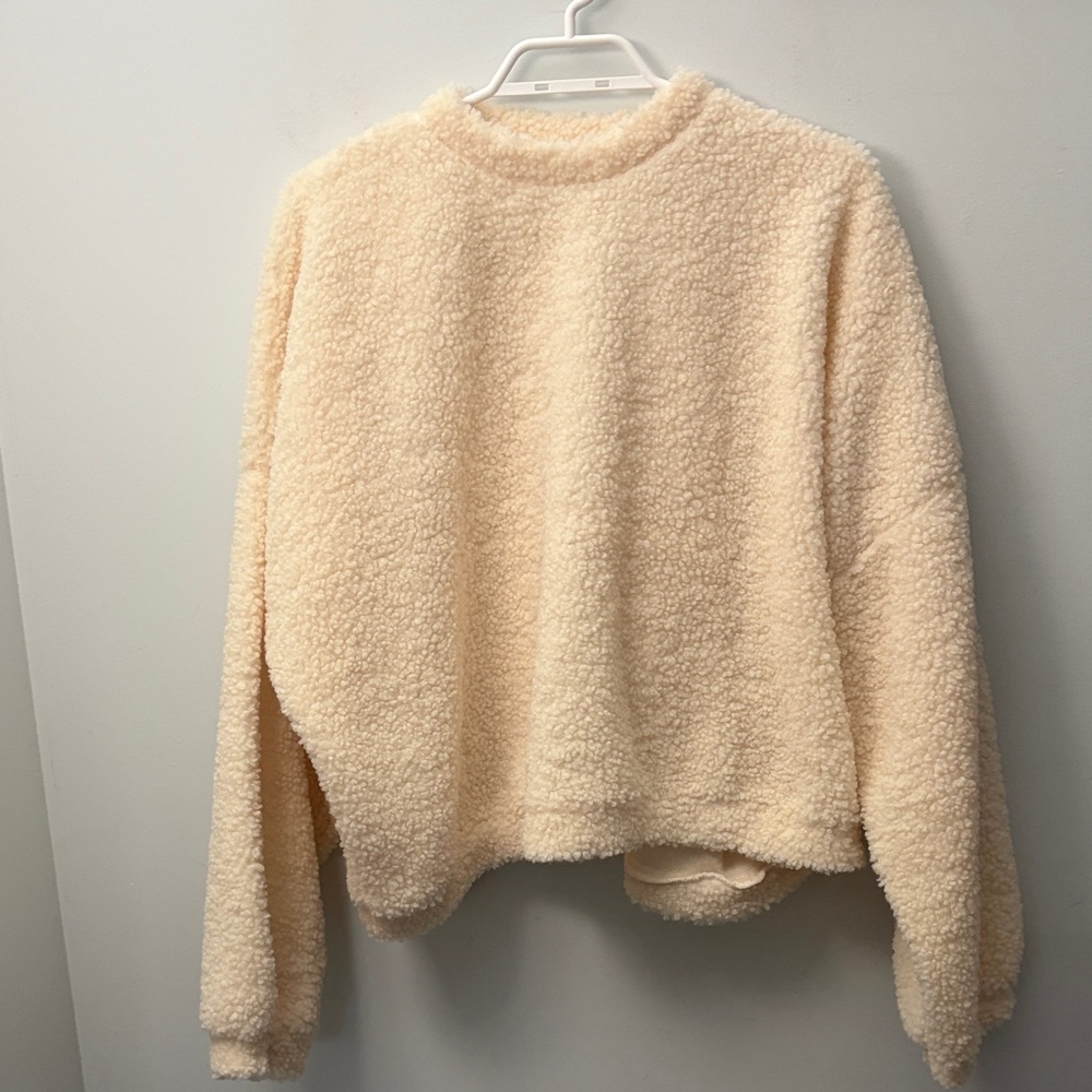 Fuzzy Oak+fort Crewneck